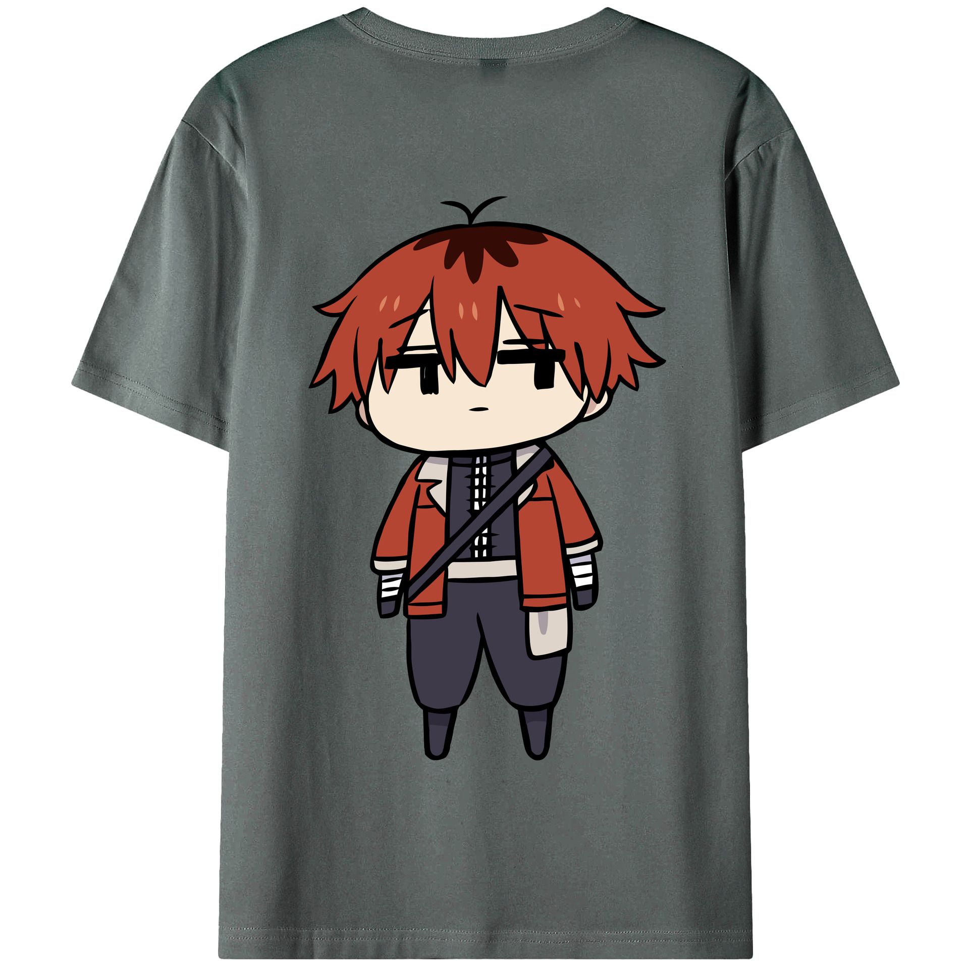 （画像用） 葬送のフリーレン Frieren 綿100％半袖Tシャツ（背面プリント）